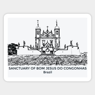Sanctuary of Bom Jesus do Congonhas - Brazil Sticker